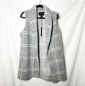 Rachel Zoe Heather Gray Long Vest